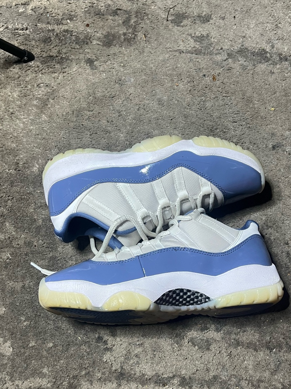Jordan 11 Retro Low Diffused Blue Sneakers M 9